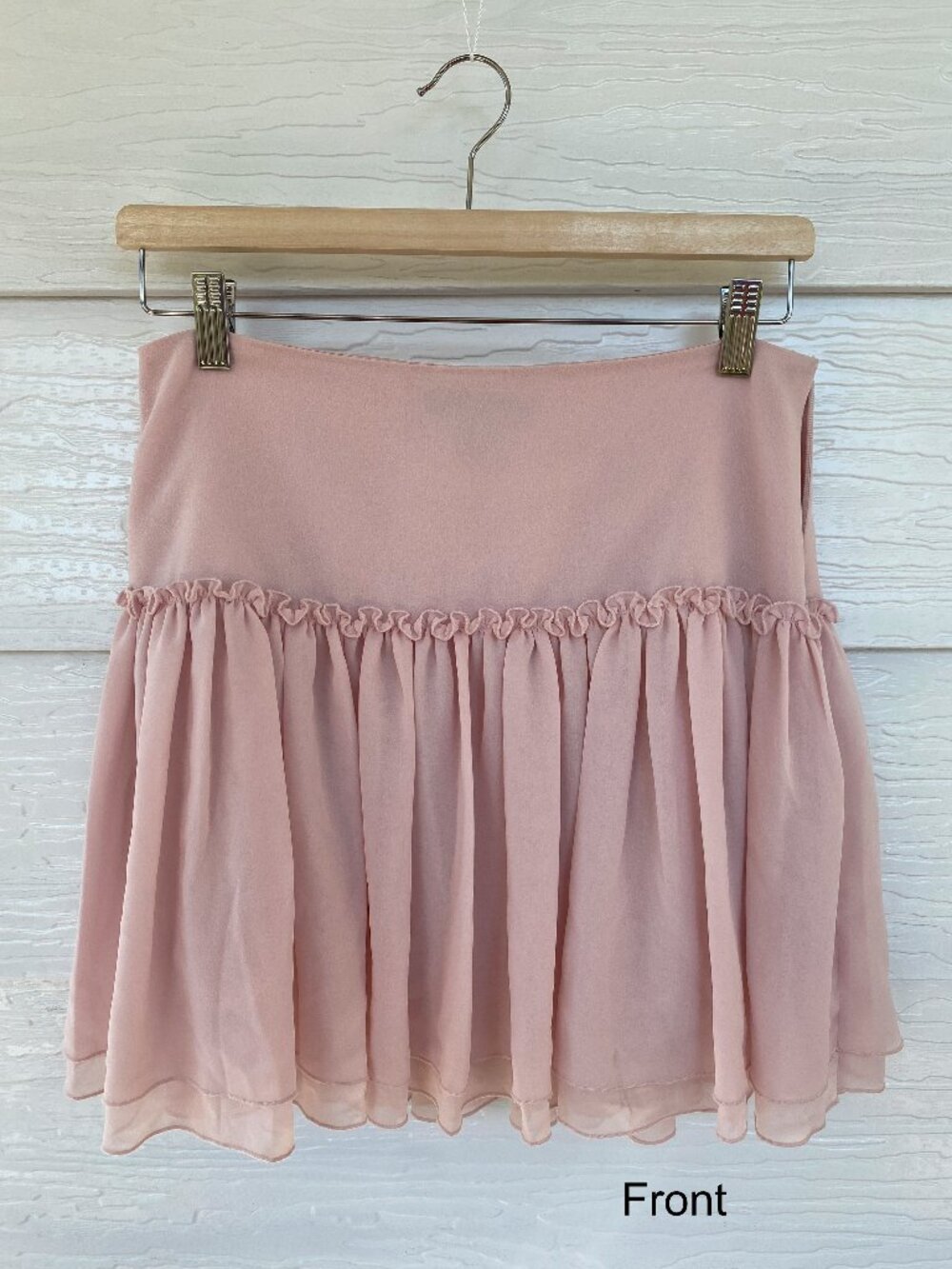 Dusty pink Banana Republic mini skirt size 4